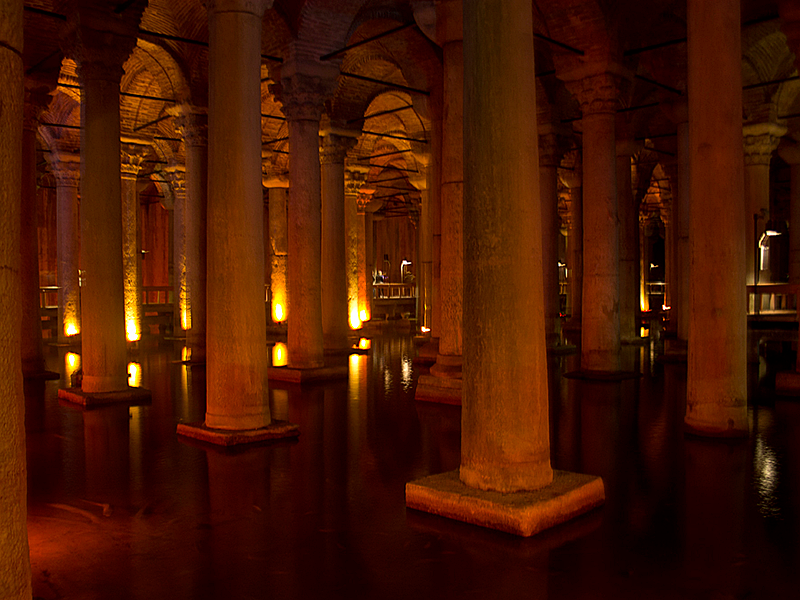 Bascilica Cistern, Istanbul Turkey